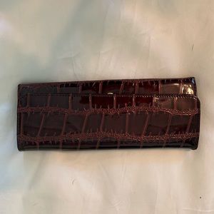 Big Buddha Burgundy Clutch